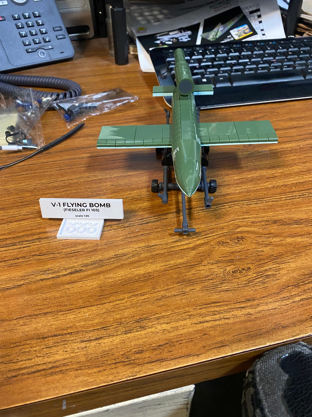 Customer photo review of COBI V-1 Flying Bomb (FI 103) : Set #3135