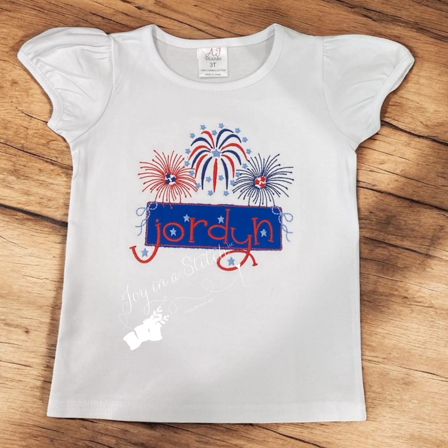 Customer photo review of Girl's Short Sleeve Shirts