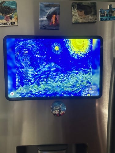 Customer photo review of Everblog 13.4" FridgeCal Calendar