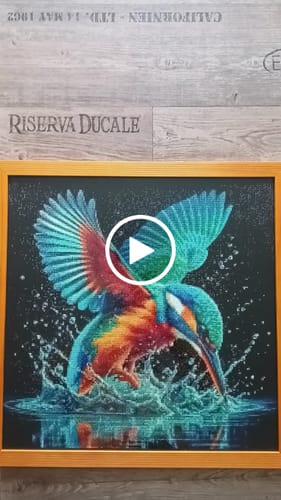 Customer video review of Diamond Painting Eigenes Bild