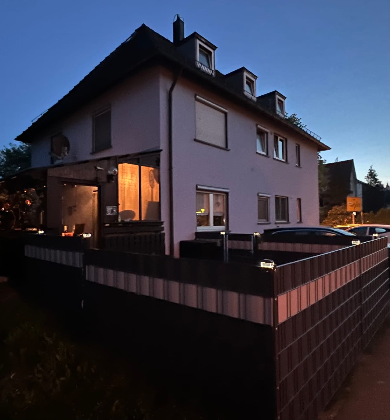 Customer photo review of 6040 Solar Zaunleuchte LED - 60X40mm