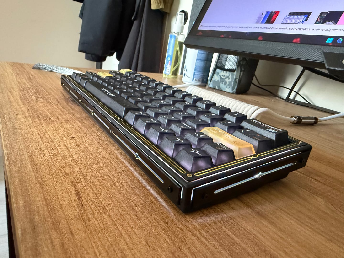 Customer photo review of WLMouse Huan63 HE Magnezyum Klavye (Manyetik Switch / HE)