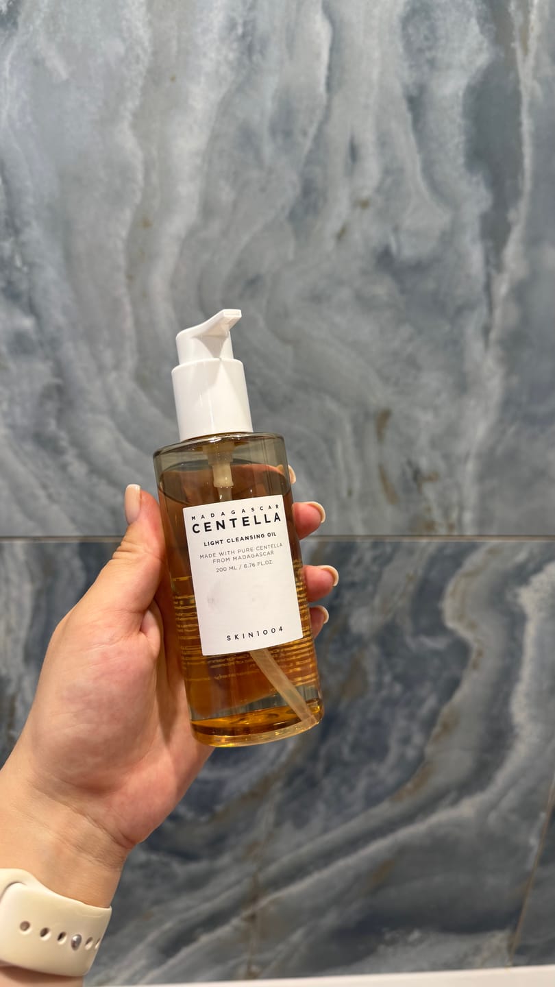 Customer photo review of Viegla tīrīšanas eļļa ar ekstraktu Gota Kola SKIN1004 Madagascar Centella Light Cleansing Oil