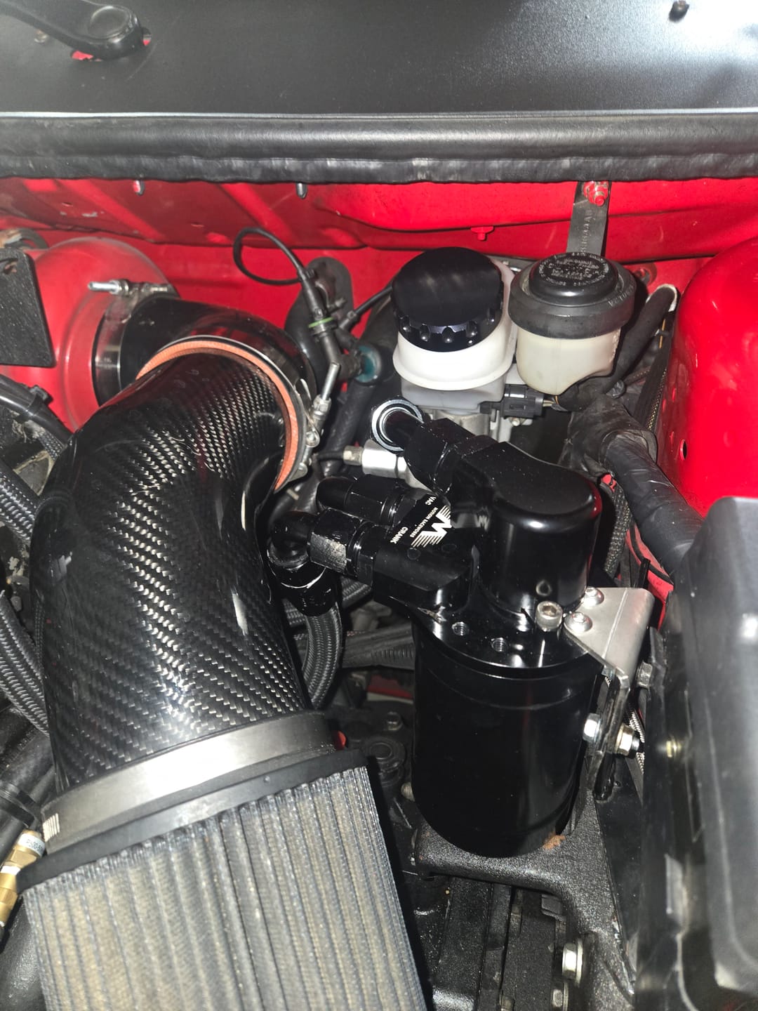Customer photo review of Active 2 Stage Oil Separator / Oil Catch Can