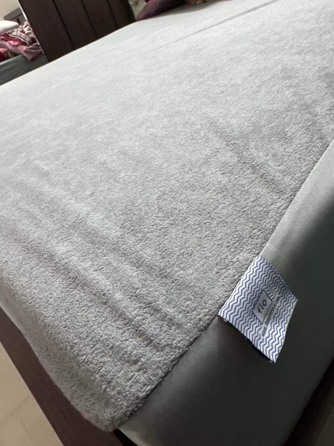 Customer photo review of Flo Adjustable Pillow (Memory Foam)