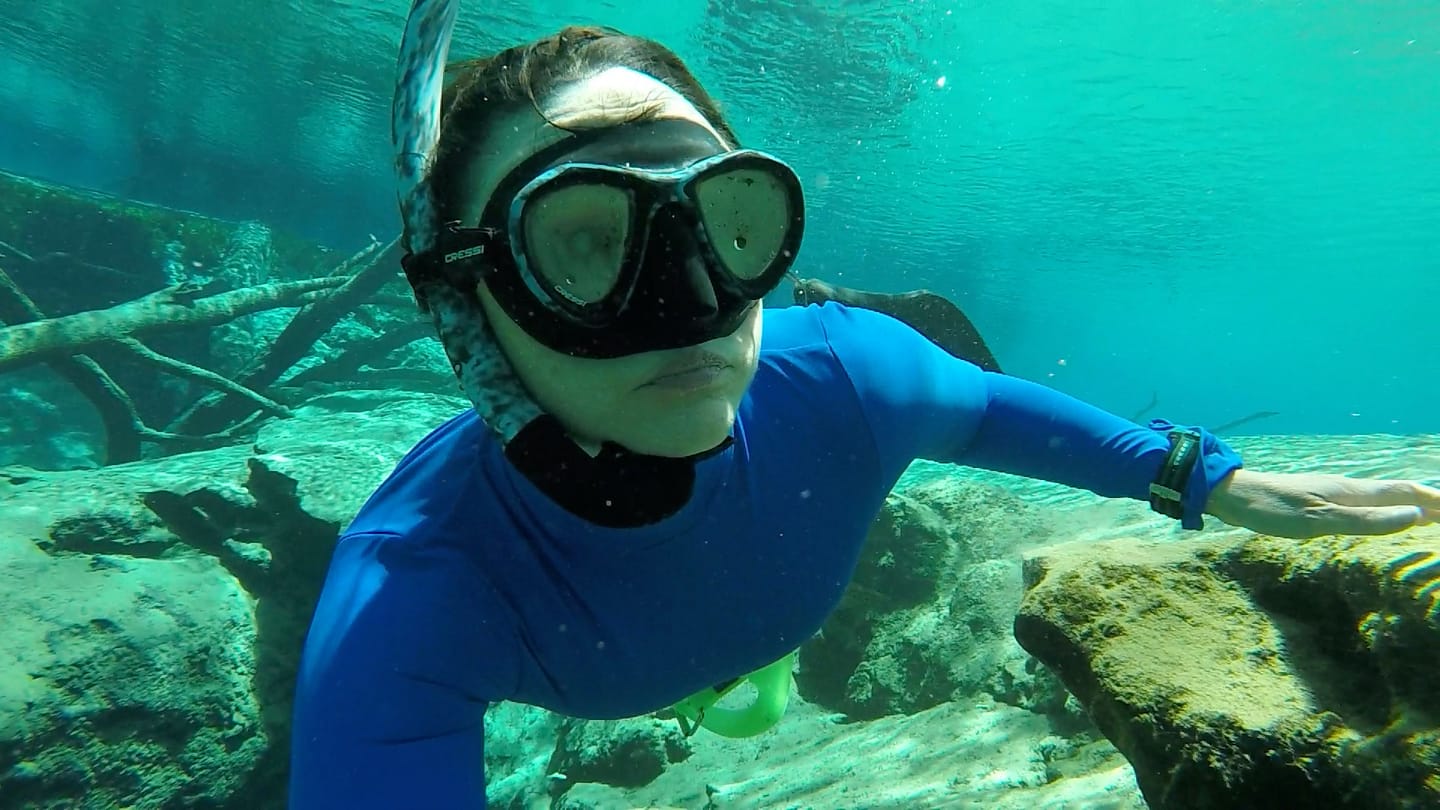 Customer photo review of Luna Long Sleeve Swimwear