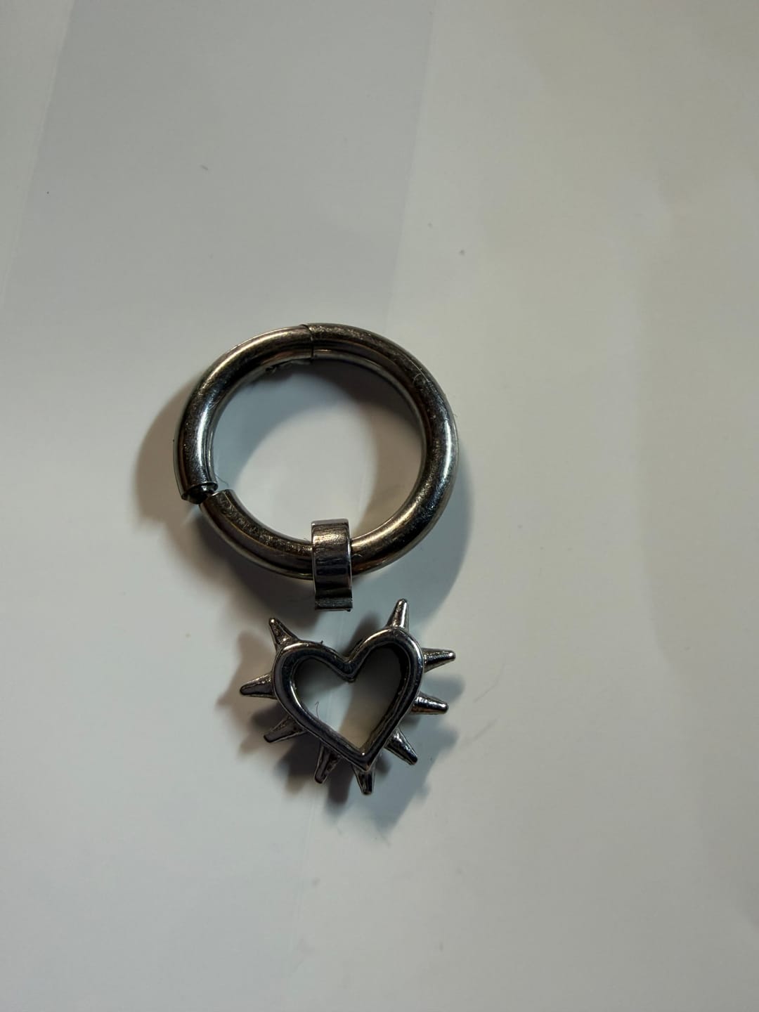Customer photo review of SPIKED HEART SEPTUM