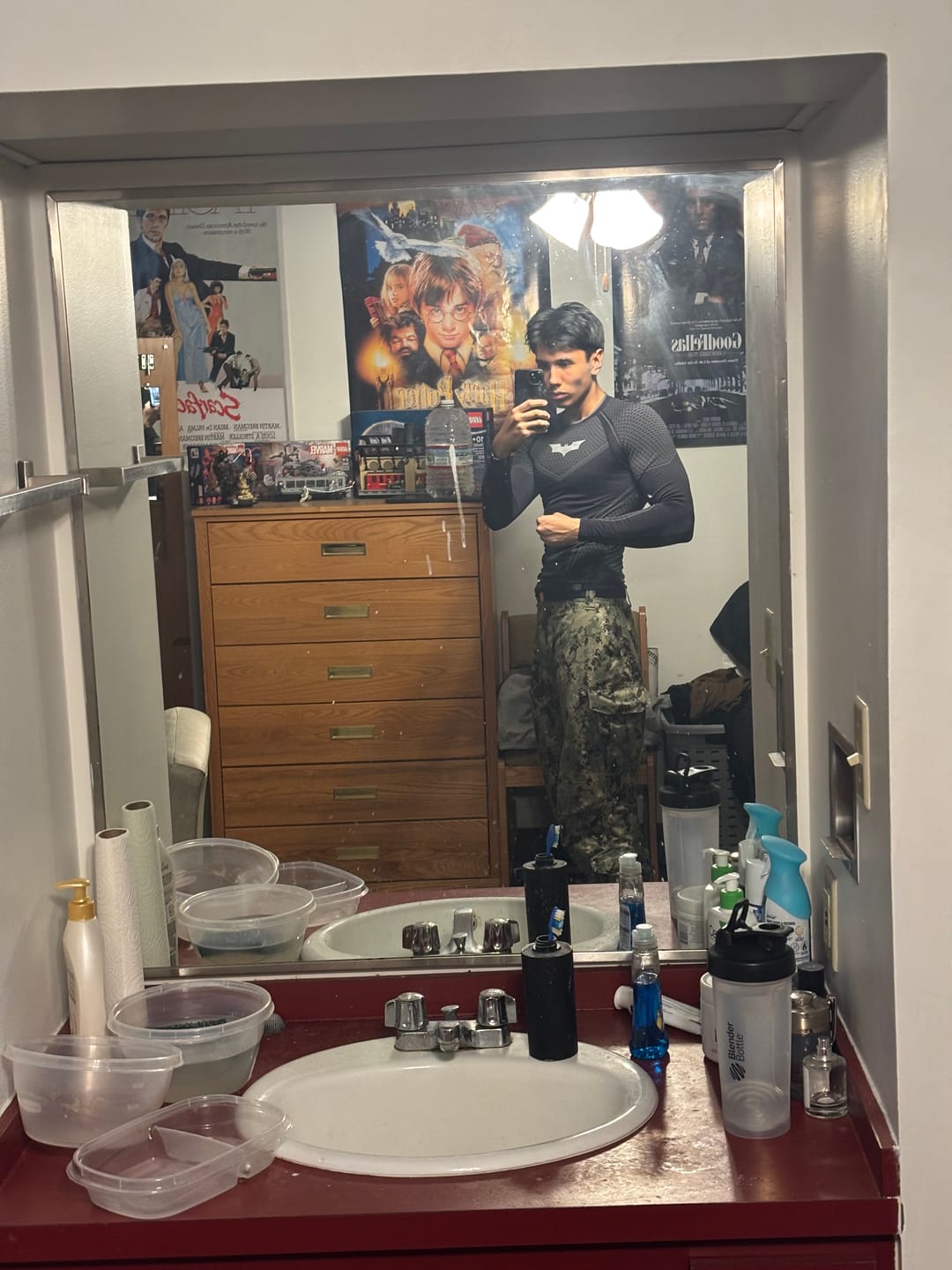 Customer photo review of 8004 - Batman Compression Longsleeves