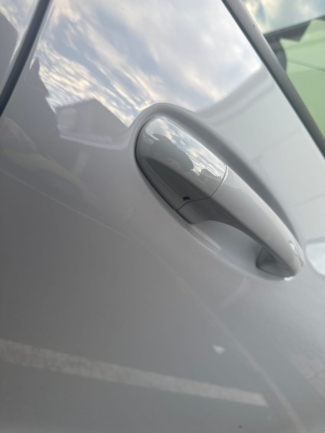 Customer photo review of Standard Door Handle Lock Cover Mk8/8.5 Fiesta / Mk2/2.5 Puma