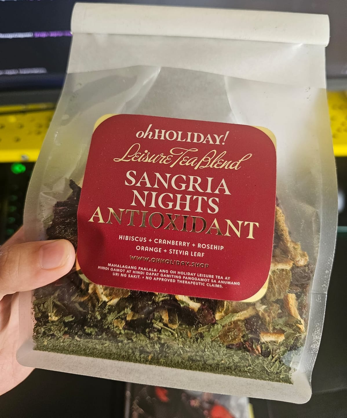 Customer photo review of No. 34 Sangria Nights