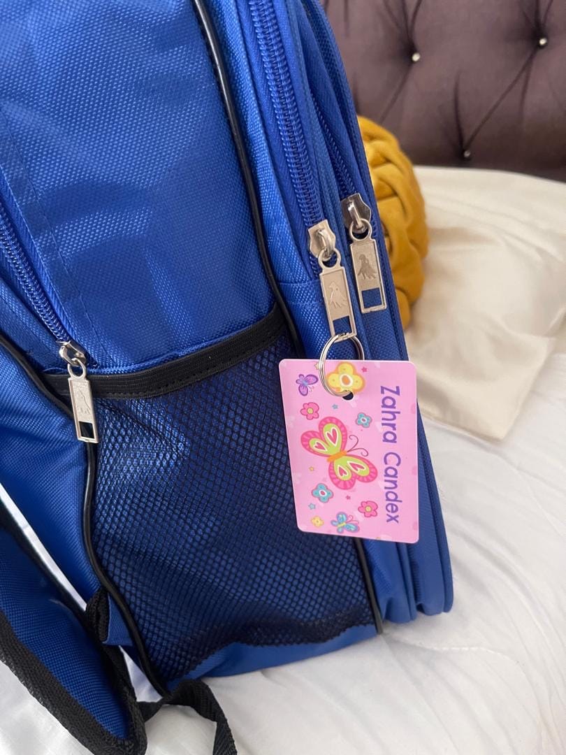 Customer photo review of Colour Bag Tags - Designer themes