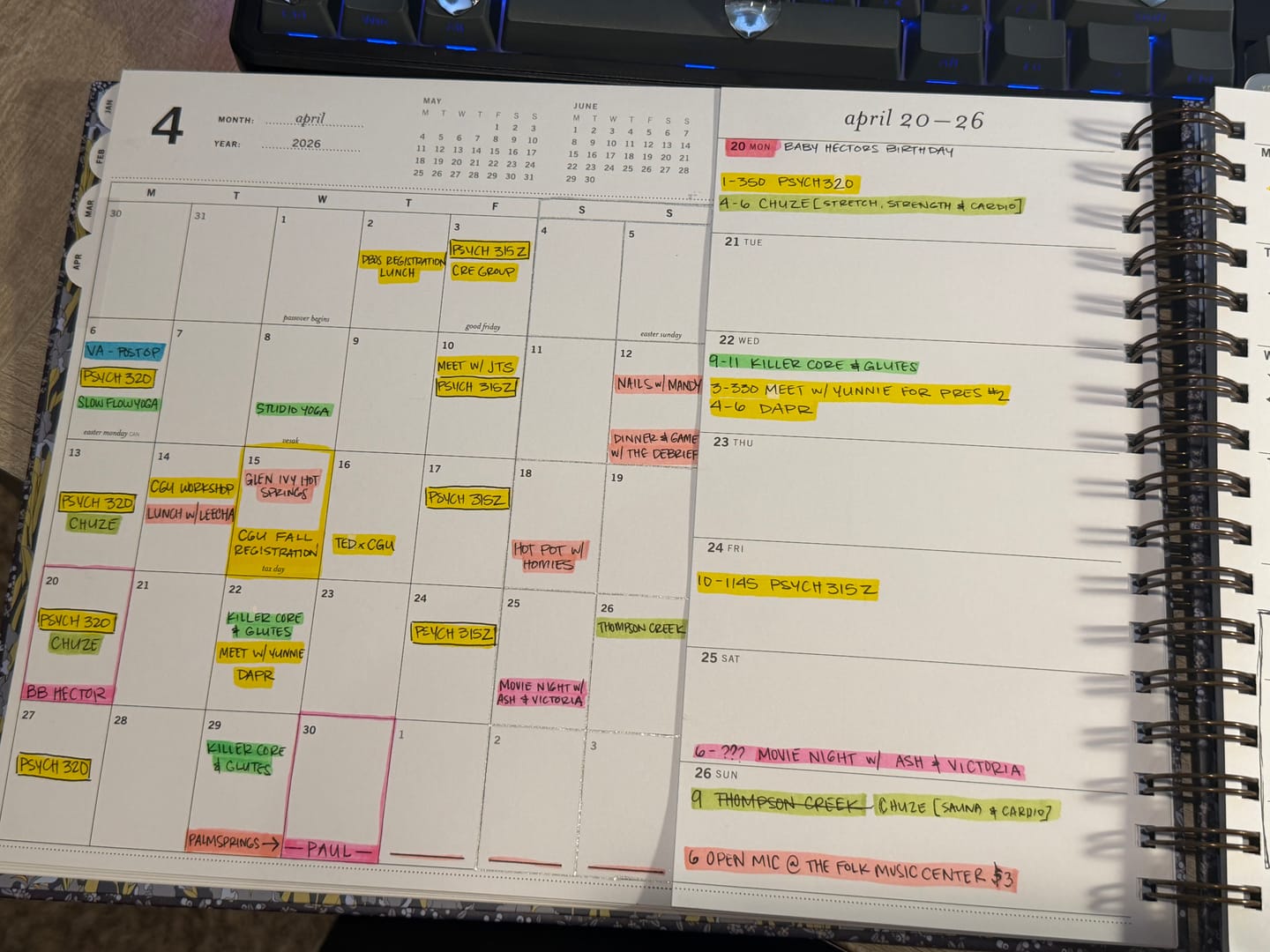 Customer photo review of 2026 | The Nancy Planner | Lizzy's Stroll
