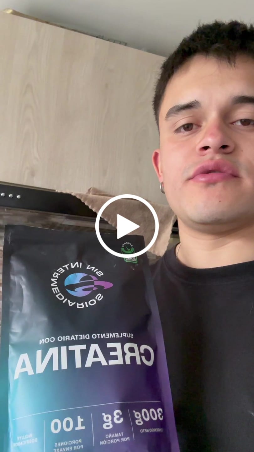 Customer video review of Creatina Monohidrato