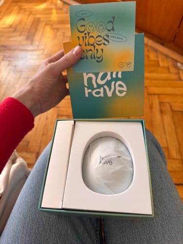 Customer photo review of hair rave