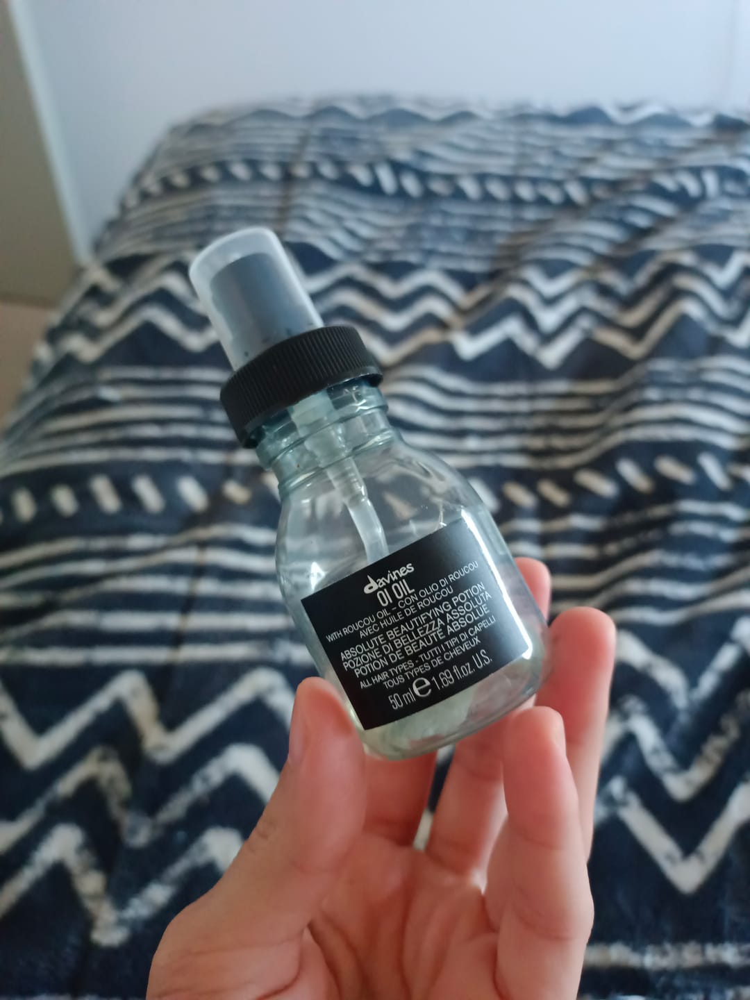 Customer photo review of Óleo Oi Oil Davines