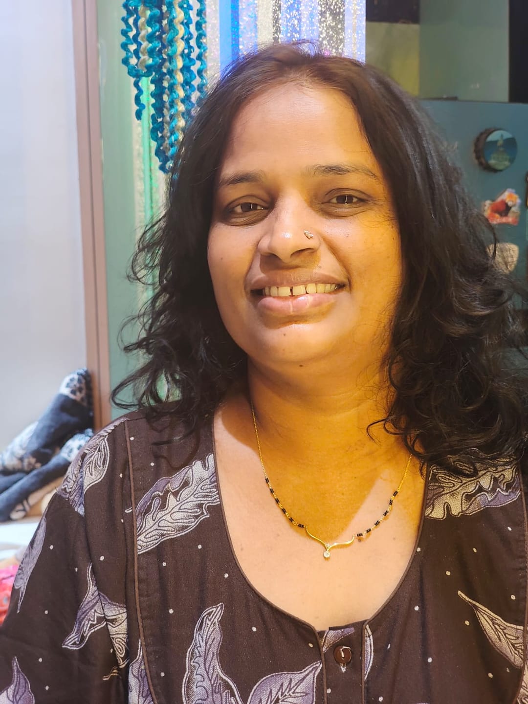 Customer photo review of Niyati Diamond Mangalsutra