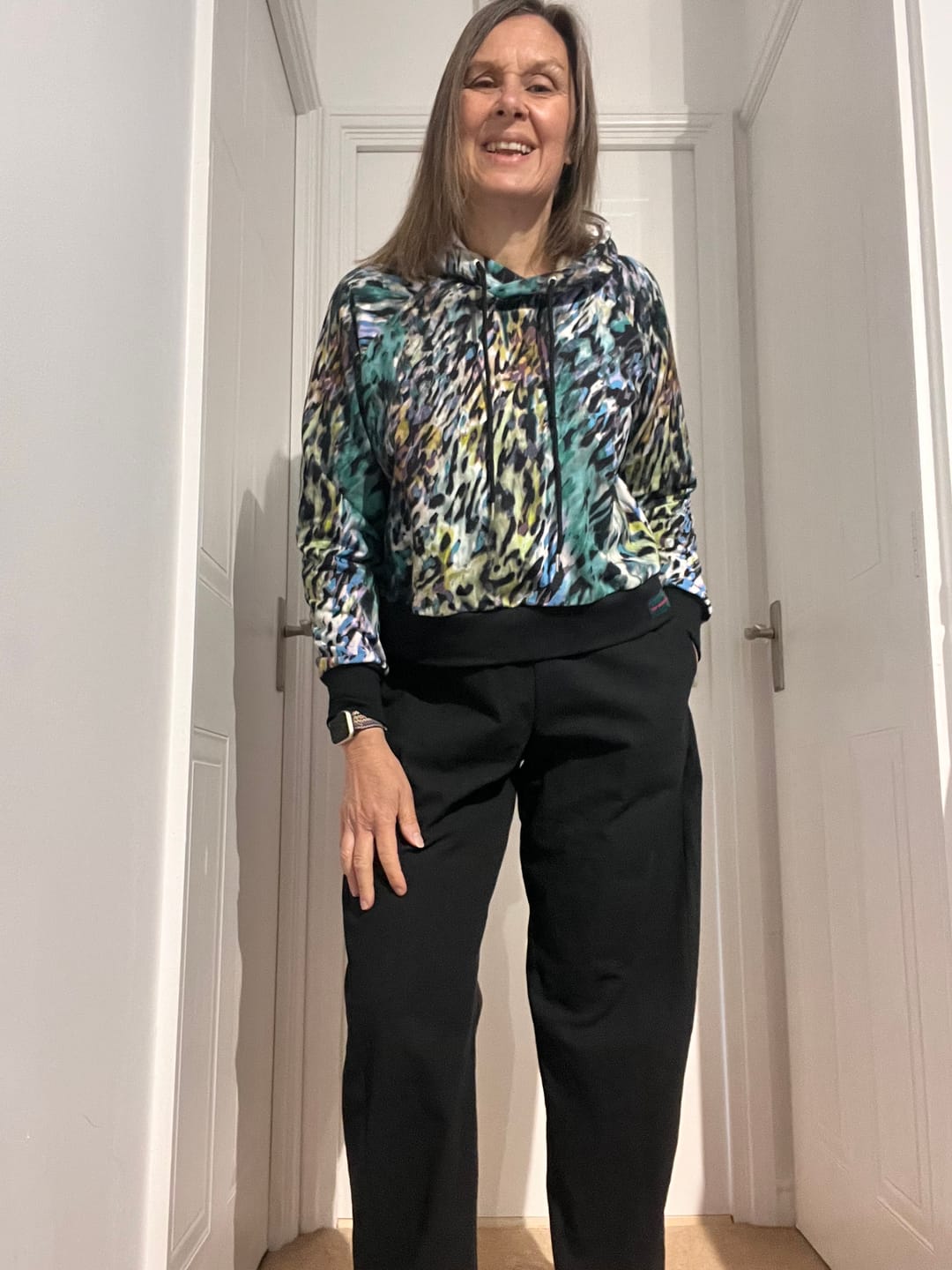 Customer photo review of Smooth Tubular Cuffing Fabric