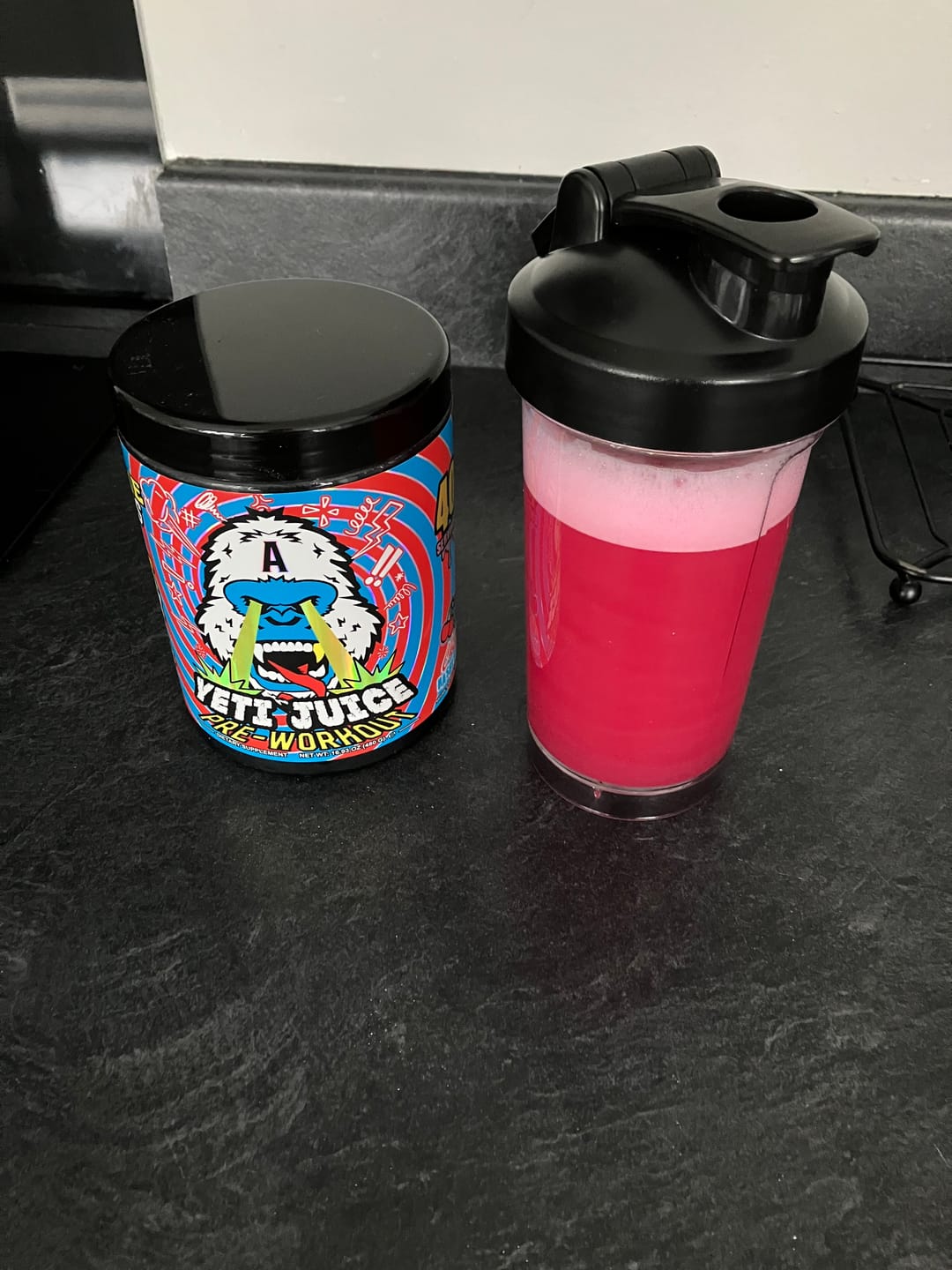 Customer photo review of New Yeti Juice® Cherry Raspberry