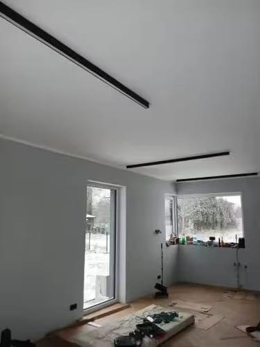 Customer photo review of WOMO Lineare LED Deckenleuchte Flur Lang Schmal Metall-WM1003