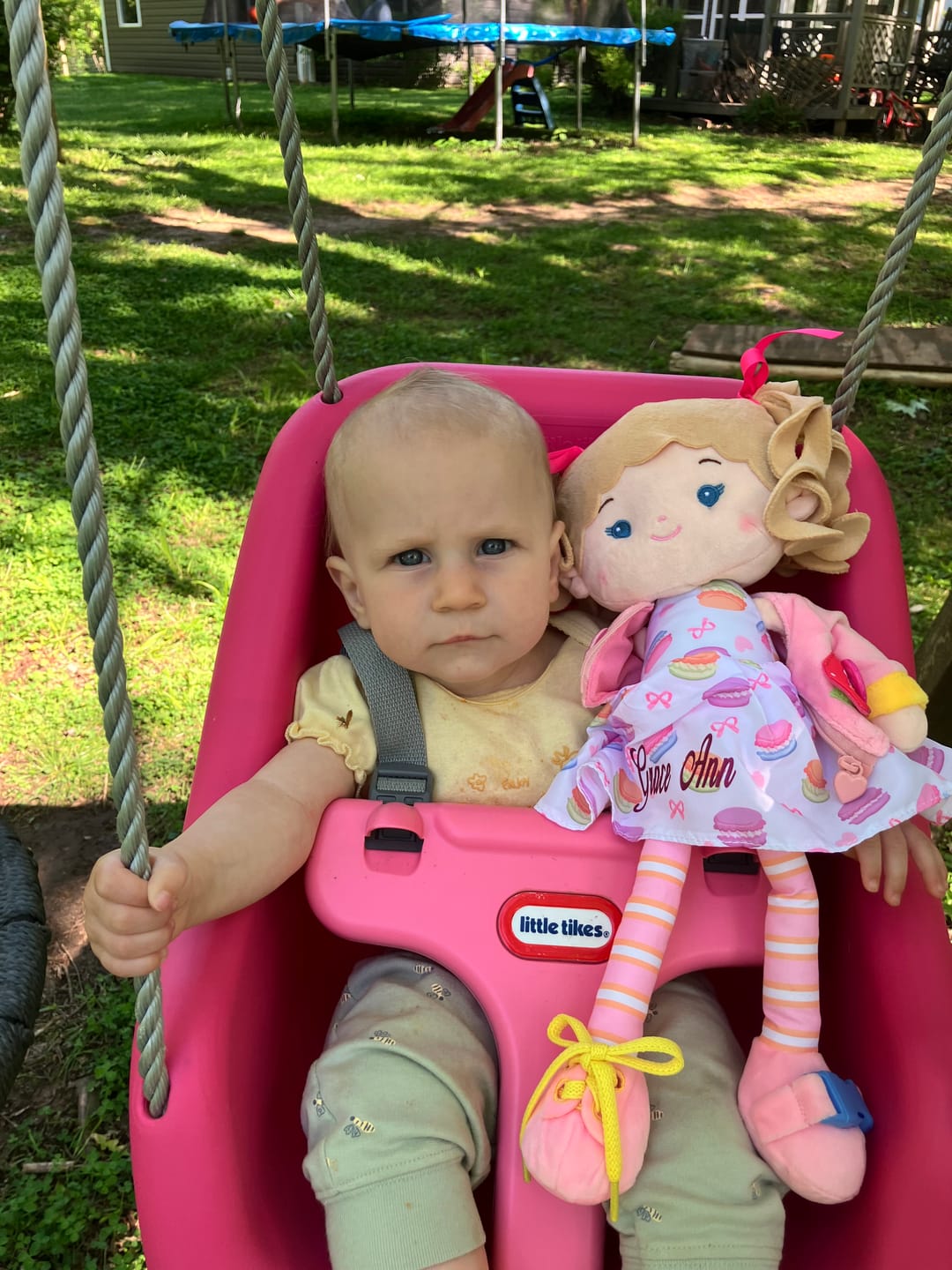 Customer photo review of Personalized Cupcake Girl - Montessori Doll
