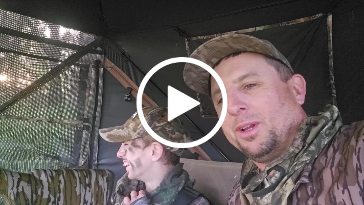 Customer video review of VisMax See Through Blind | 270° Pop Up 3-4 Man Deer Blind | Portable Ground Blind Hunting for Sale with Hunters Comfort Design