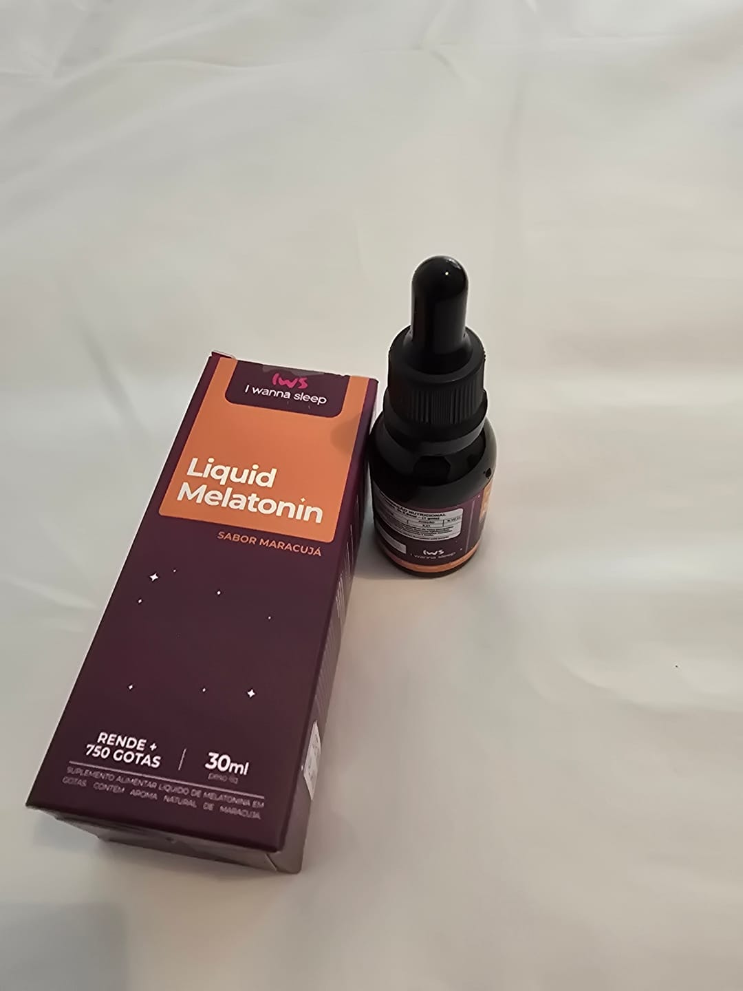 Customer photo review of BRINDE | Melatonina Líquida IWS 30ml Maracujá
