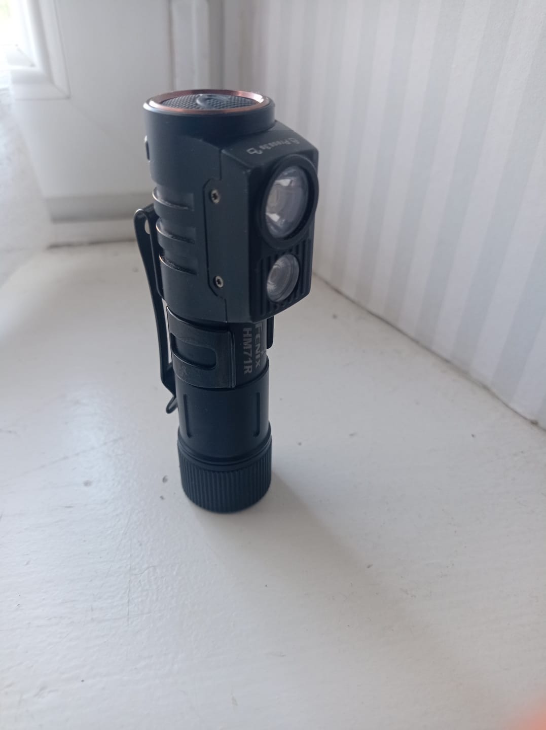Customer photo review of Fenix HM71R - 2700 lumens - Rechargeable USB-C  - Multifonctions