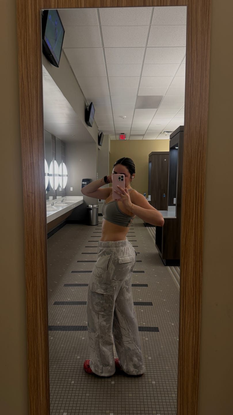 Customer photo review of W2230 - Camo Cargo Joggers