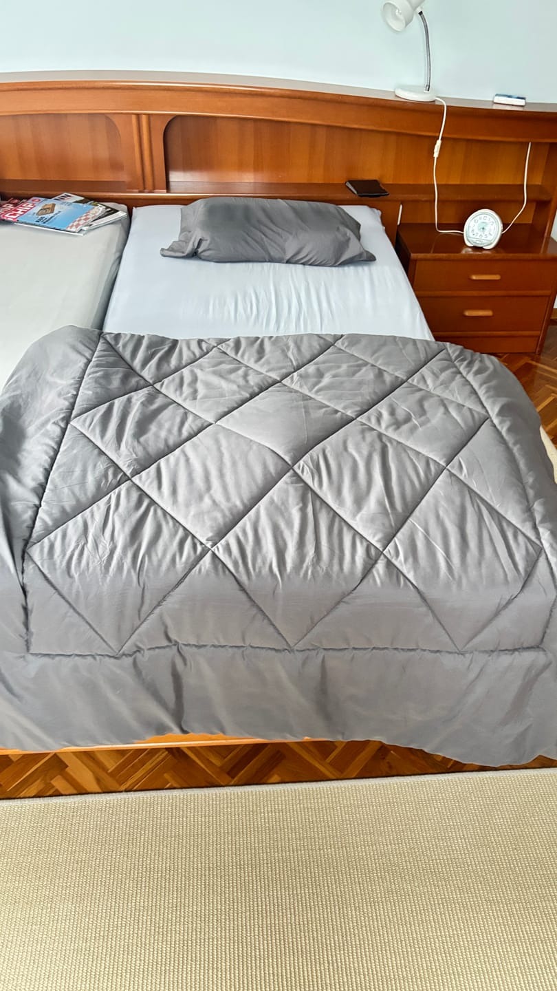 Customer photo review of EasySleep® Decke – Die schnelltrocknende 2-in-1 Bettdecke, die Bettwäsche überflüssig macht.
