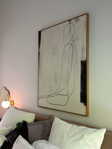 Customer review photo for Contemporary Minimalist Art #MA110