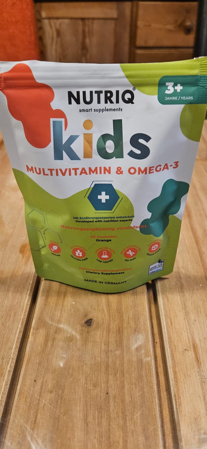Customer photo review of Kids Multivitamin & Omega-3