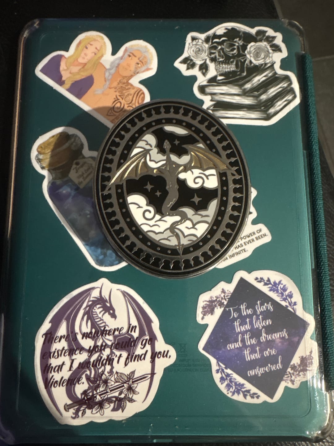 Customer photo review of Dragon Rider Clingie