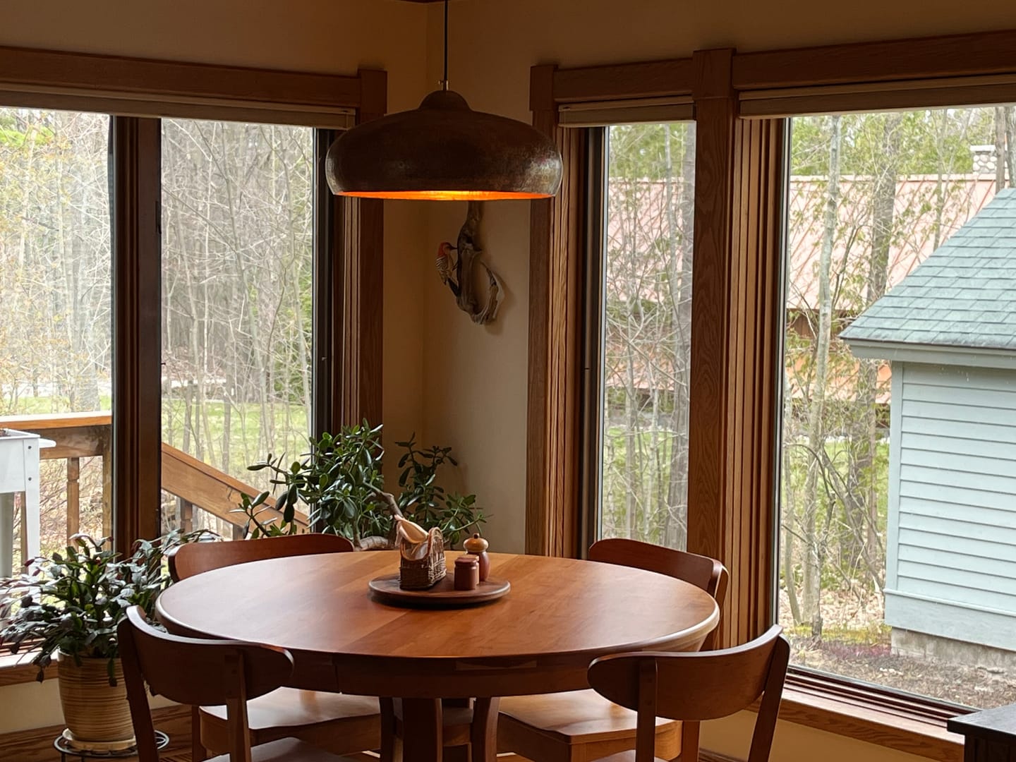 Customer photo review of Handmade Rustic Copper Pendant Light – Solid Copper Artisan Ceiling Lamp