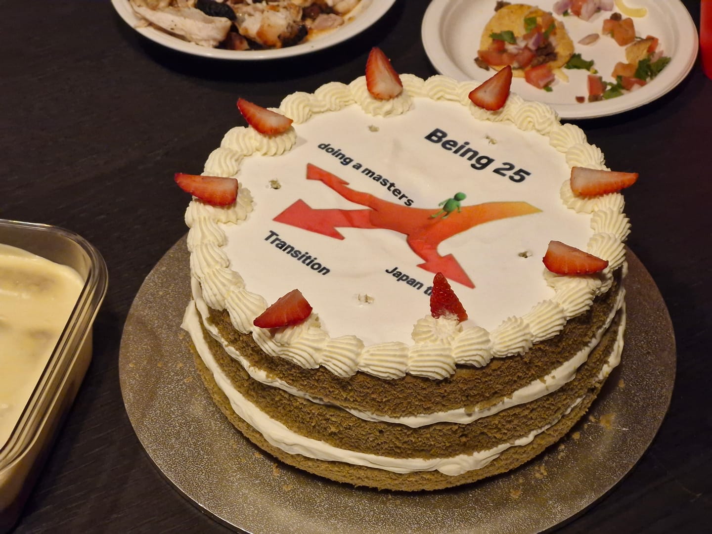 Customer photo review of 20 cm Pre-cut Circle Custom Edible Icing Image