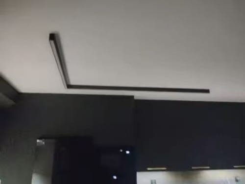Customer photo review of WOMO Lineare LED Deckenleuchte Flur Lang Schmal Metall-WM1003