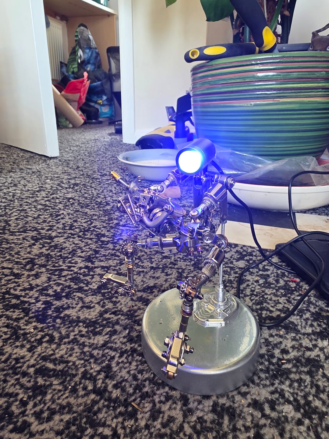 Customer photo review of Terminator M – 3D Metal Model