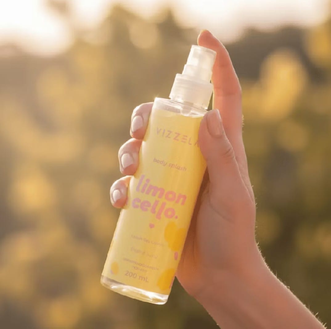 Customer photo review of Body Splash Deo Colônia Limoncello – Vizzela