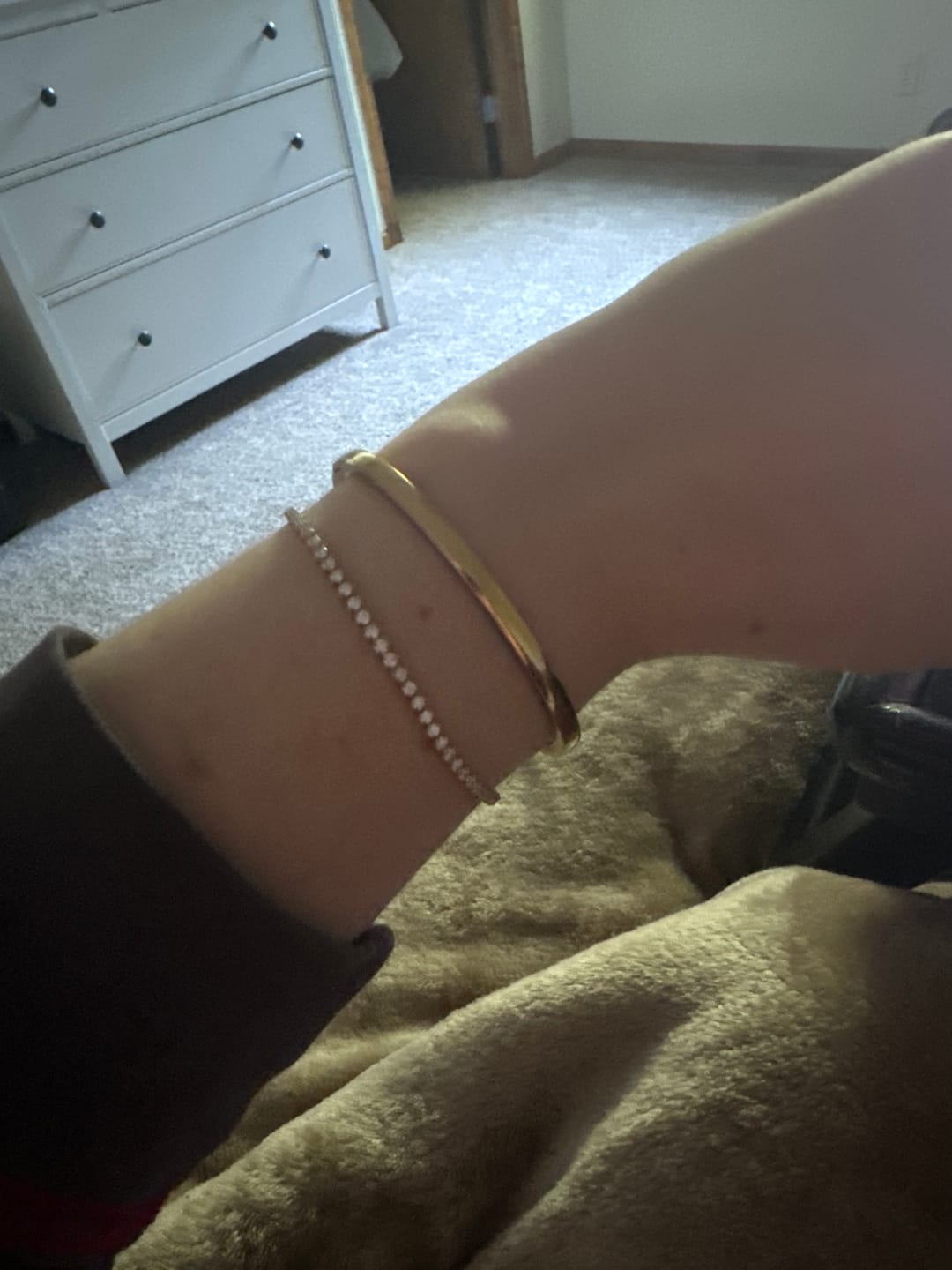 Customer photo review of Melly Adjustable Tennis Bracelet (Bundle)