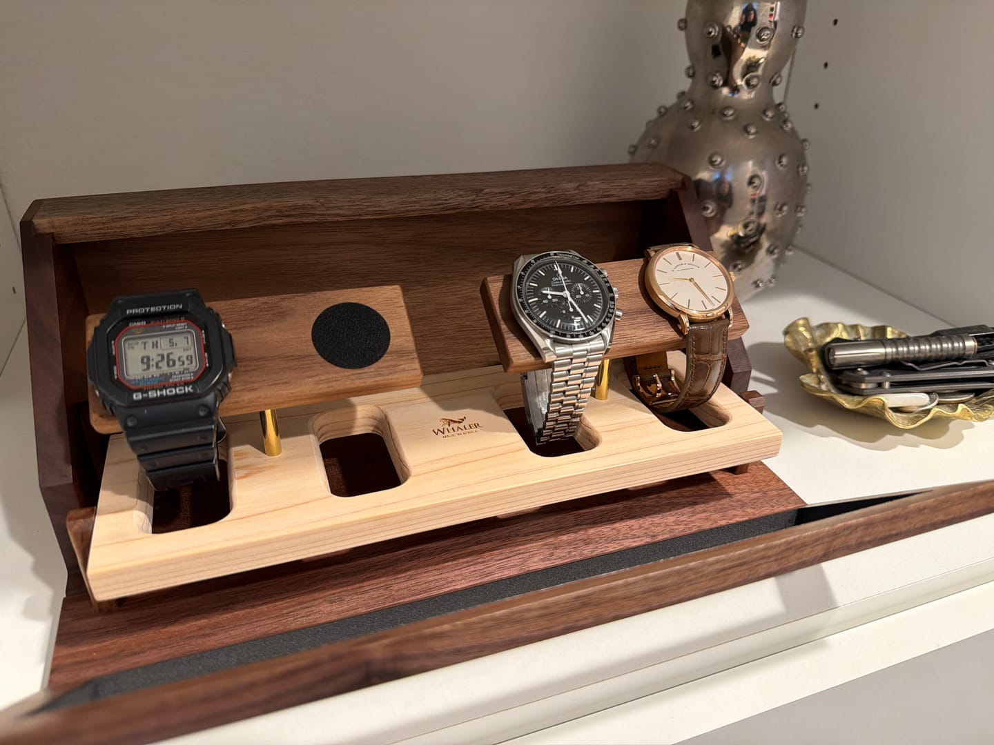 Customer photo review of WHALER 4-SLOT WATCH BOX
