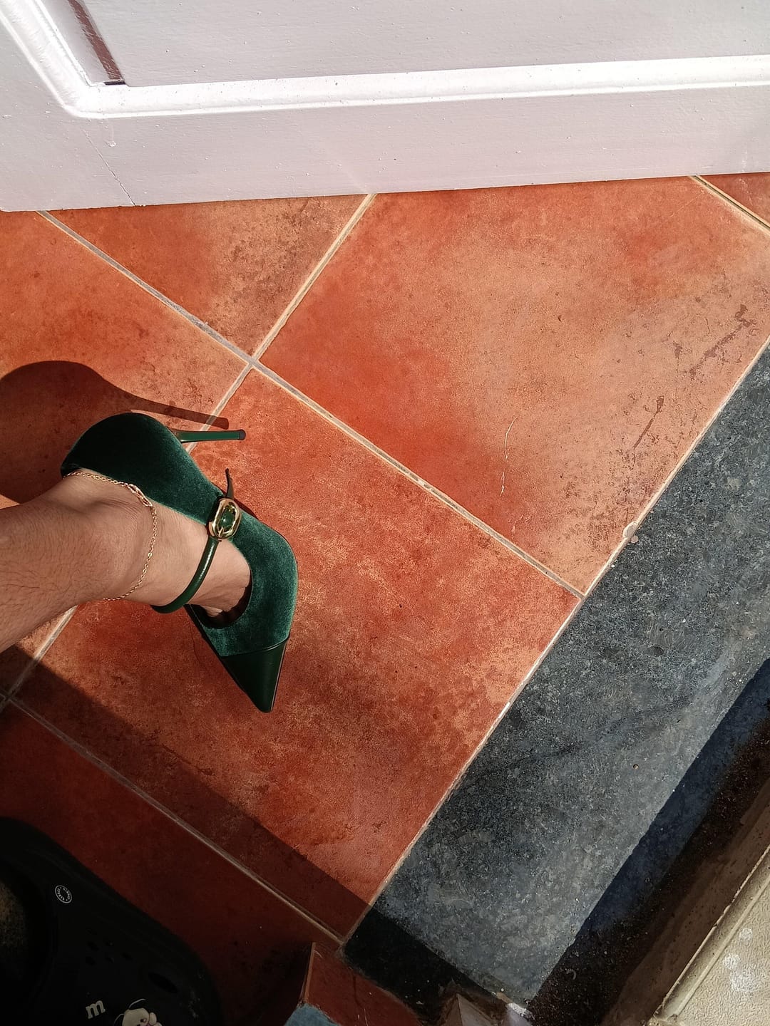 Customer photo review of Rory Suede Pumps- High