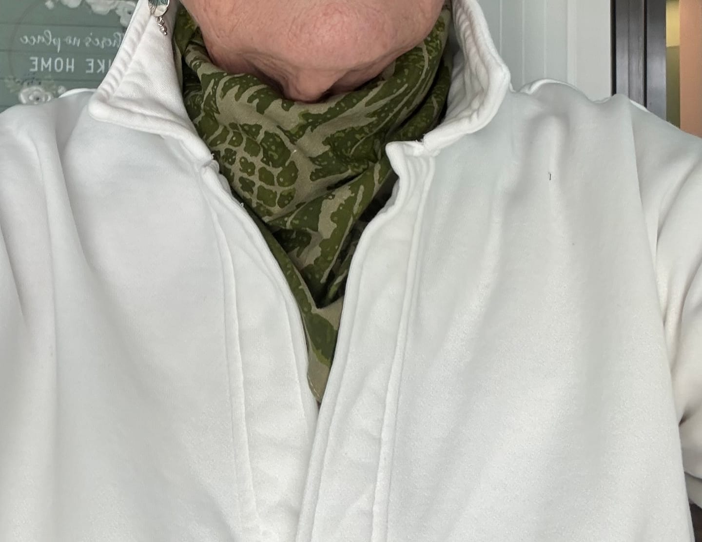 Customer photo review of Thistles Bandana