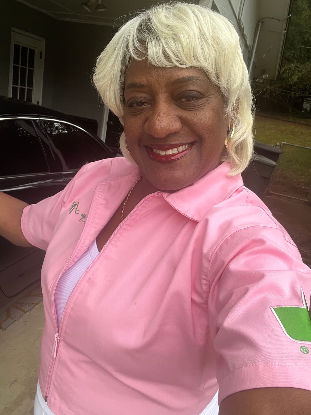 Customer photo review of AKA Mechanic Shirt