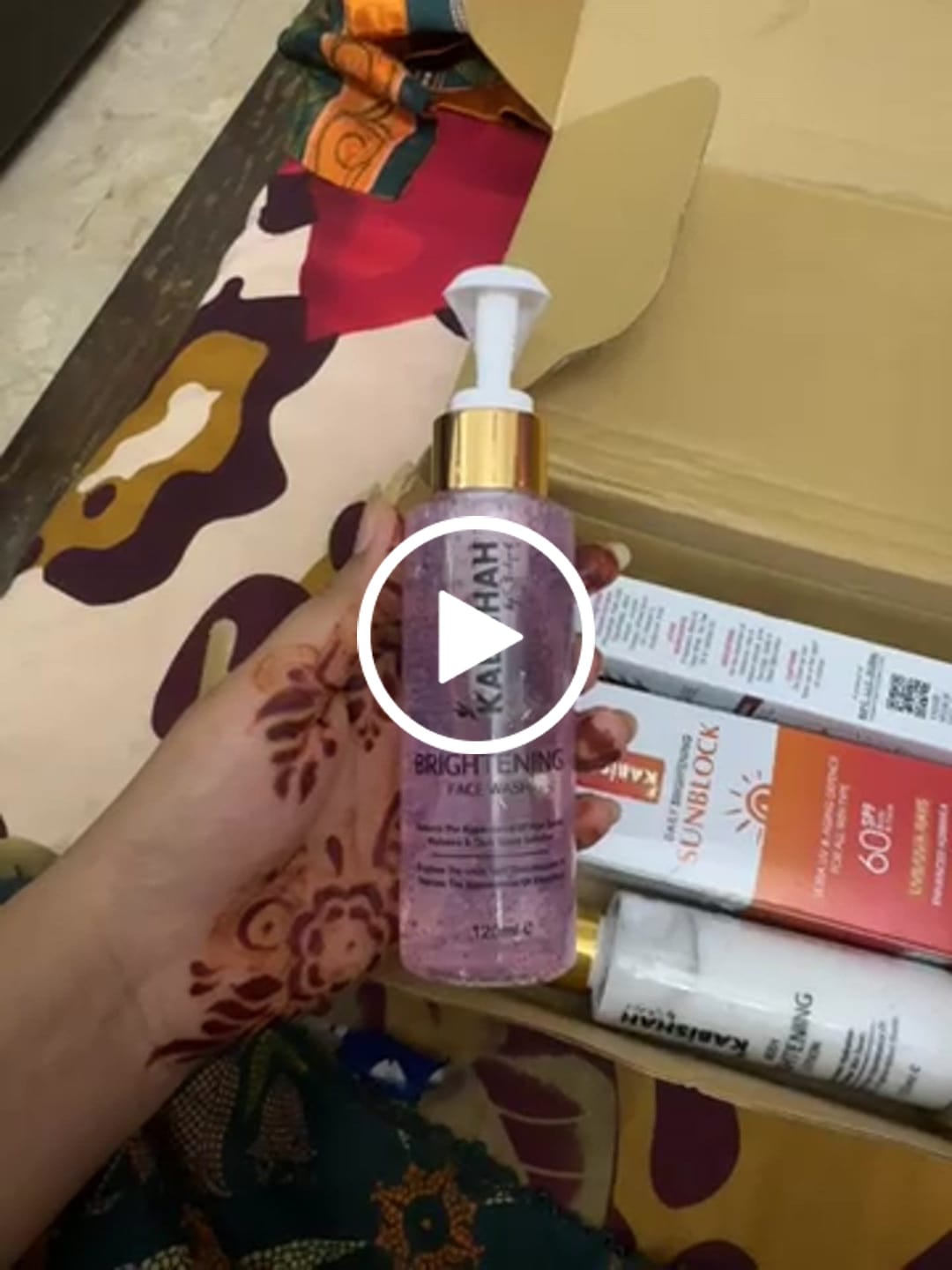 Customer video review of Special Pigmentation Bundle