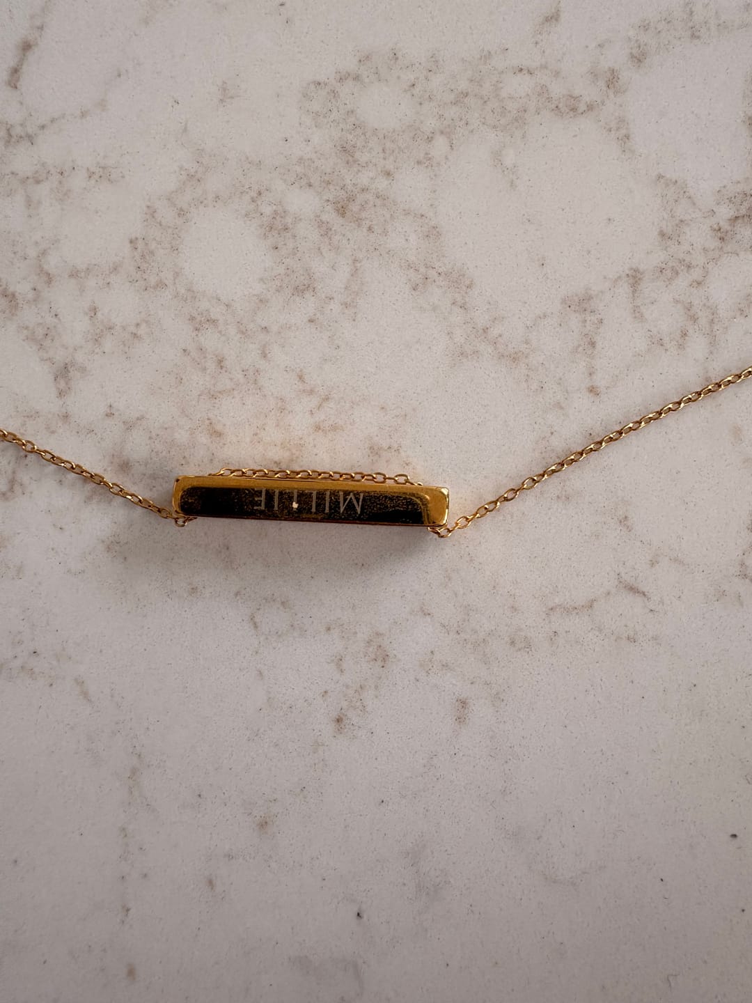Customer photo review of Back Engravement