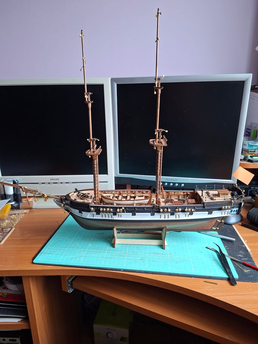 Customer photo review of Maqueta Barco HMS BEAGLE