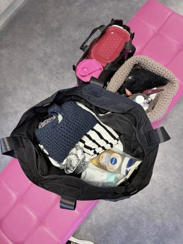 Customer photo review of Foldable Travel Tote 20L