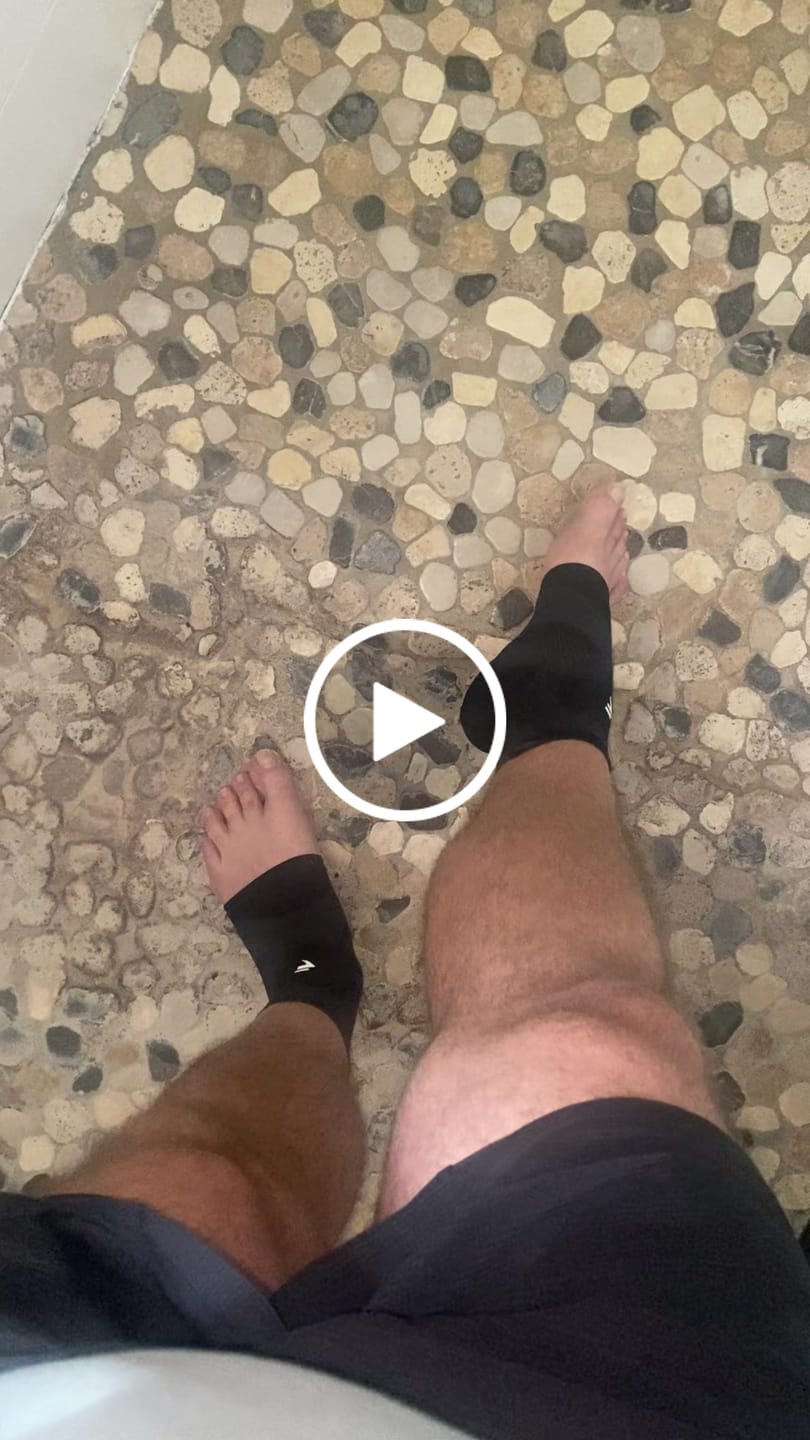 Customer video review of Maintien de Compression pour Chevilles V3
