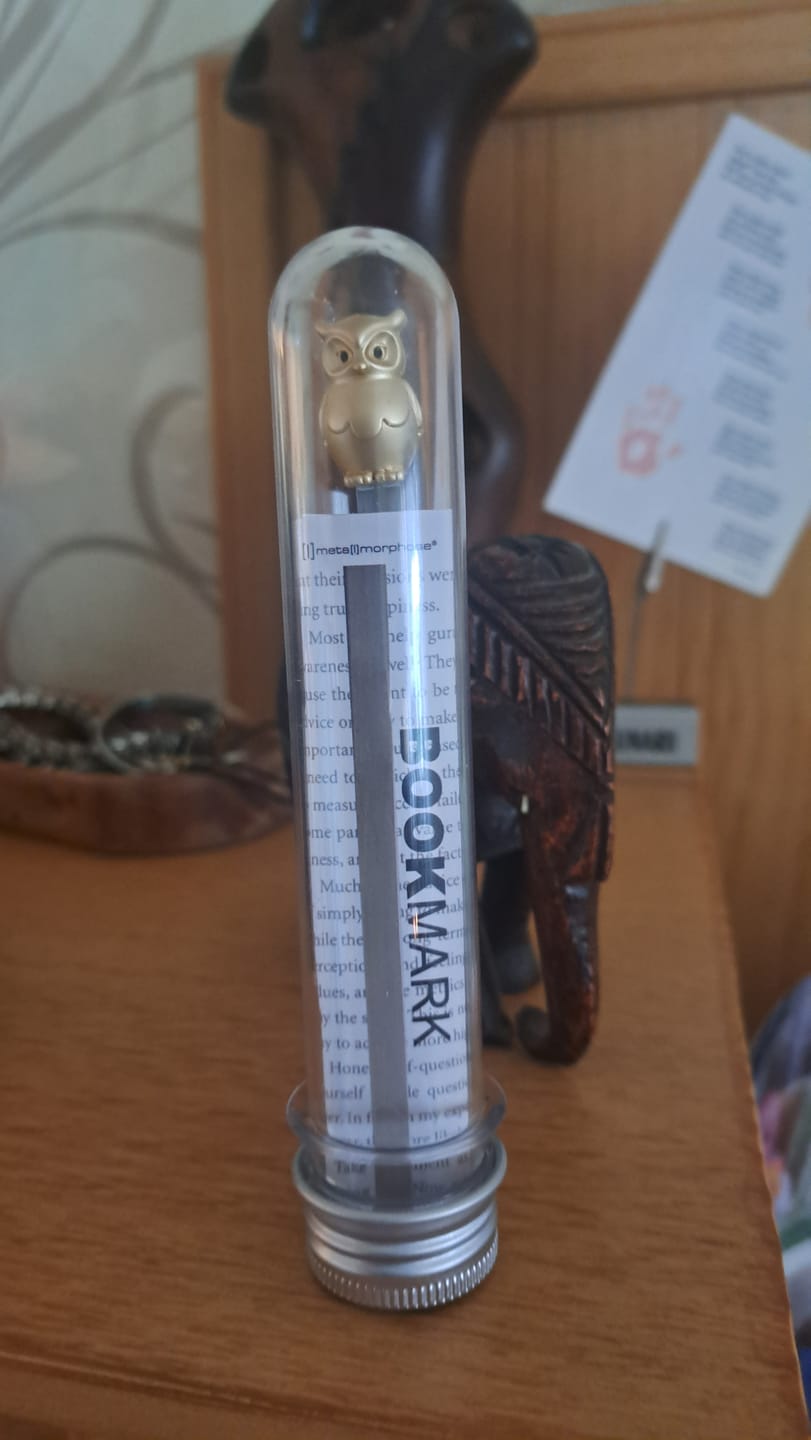 Customer photo review of Metall Lesezeichen mit Brieföffner – Magische Varianten