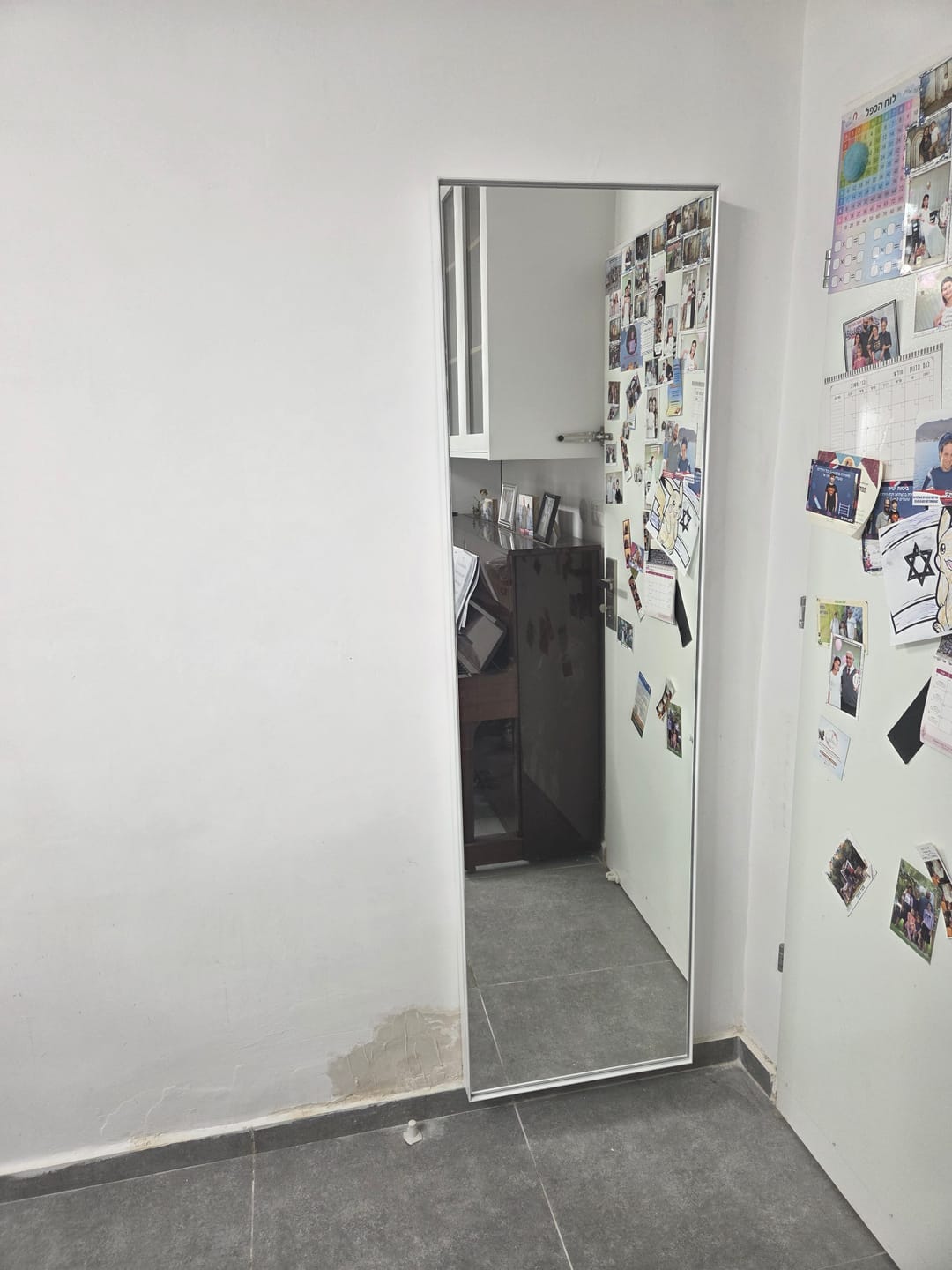 Customer photo review of דלת מראה להסתרת ארון חשמל