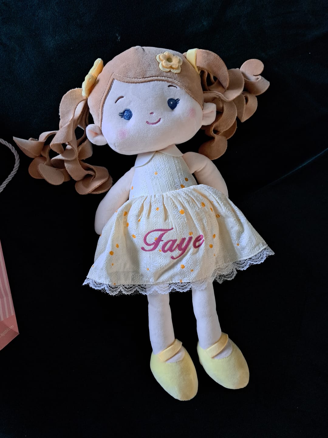 Customer photo review of Personalized Daisy Girl - Yellow